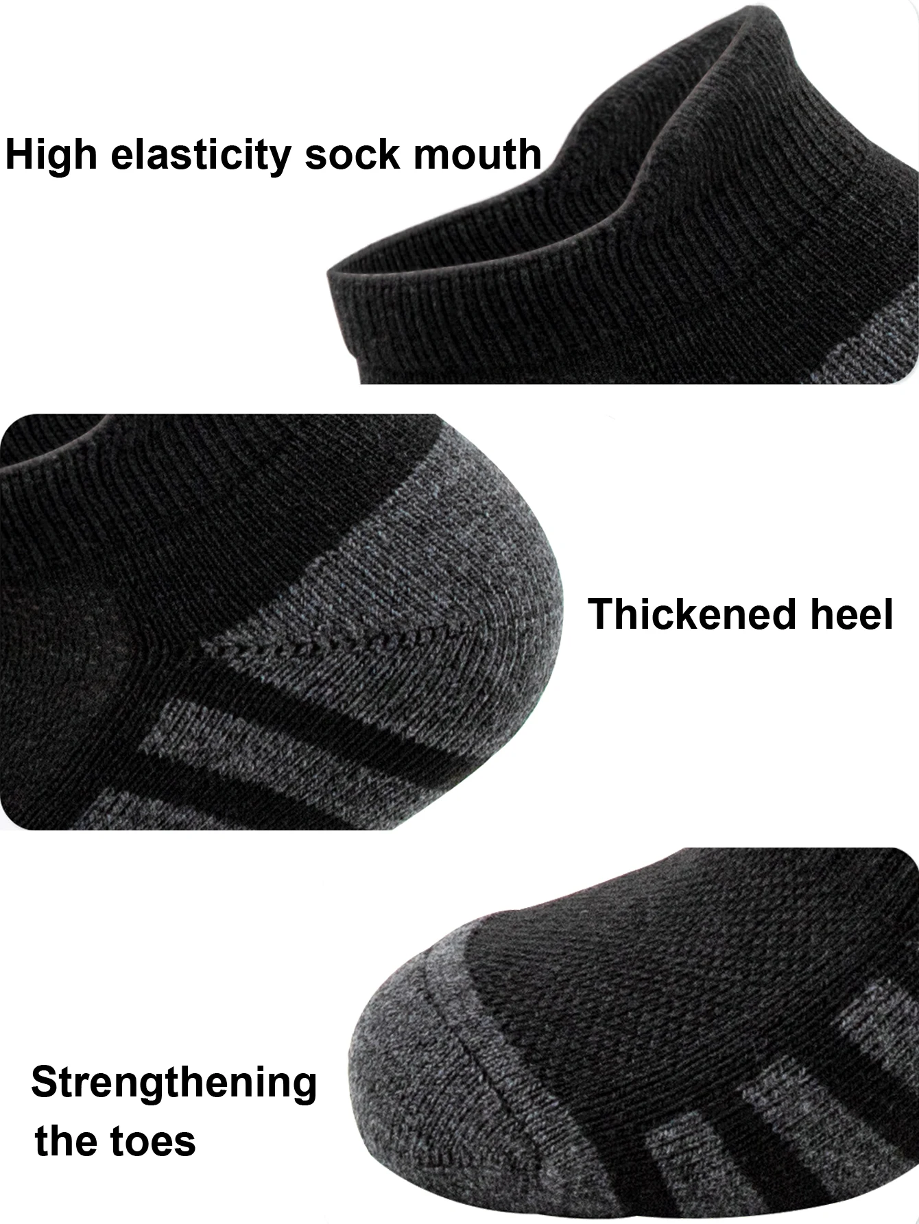 6/24 paires de chaussettes de course athlétiques à la cheville, chaussettes de sport rembourrées et respirantes, coupe basse, pour hommes et femmes 6/24 paires de chaussettes de course athlétiques à la cheville, chaussettes de sport rembourrées et respirantes, coupe basse, pour hommes et femmes