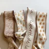 foulard en soie série couleur chair kaki de haute qualité, bandeau pour cheveux, ruban noué, long nœud, ruban en satin vintage, accessoires pour cheveux