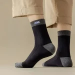 5 paires de chaussettes tendance pour hommes, chaussettes unisexes décontractées et confortables, respirantes, pour l’extérieur, pour toutes les saisons 5 paires de chaussettes tendance pour hommes, chaussettes unisexes décontractées et confortables, respirantes, pour l’extérieur, pour toutes les saisons