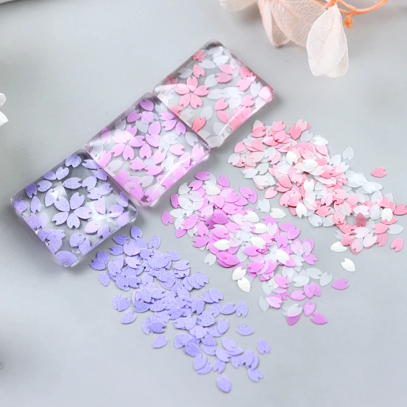 rose sakura fleur pétale nail art paillettes décorations fleurs de cerisier tranche holographique paillettes flocons floraux kawaii ongles breloques rose sakura fleur pétale nail art paillettes décorations fleurs de cerisier tranche holographique paillettes flocons floraux kawaii ongles breloques
