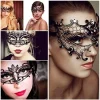 femmes hommes mascarade visage couverture ensemble sexy renard yeux masques fête déguisement cosplay costume métal vénitien mascarade masques