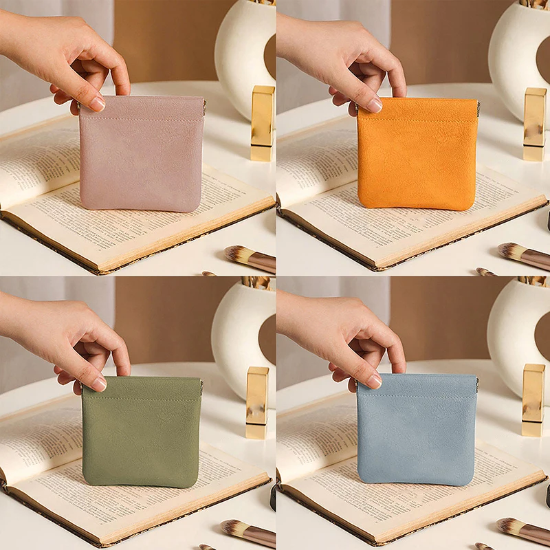 sac de rangement en poudre pour rouge à lèvres, pochette cosmétique, câble en cuir, banc, pièces de monnaie, bijoux, écouteurs sac de rangement en poudre pour rouge à lèvres, pochette cosmétique, câble en cuir, banc, pièces de monnaie, bijoux, écouteurs
