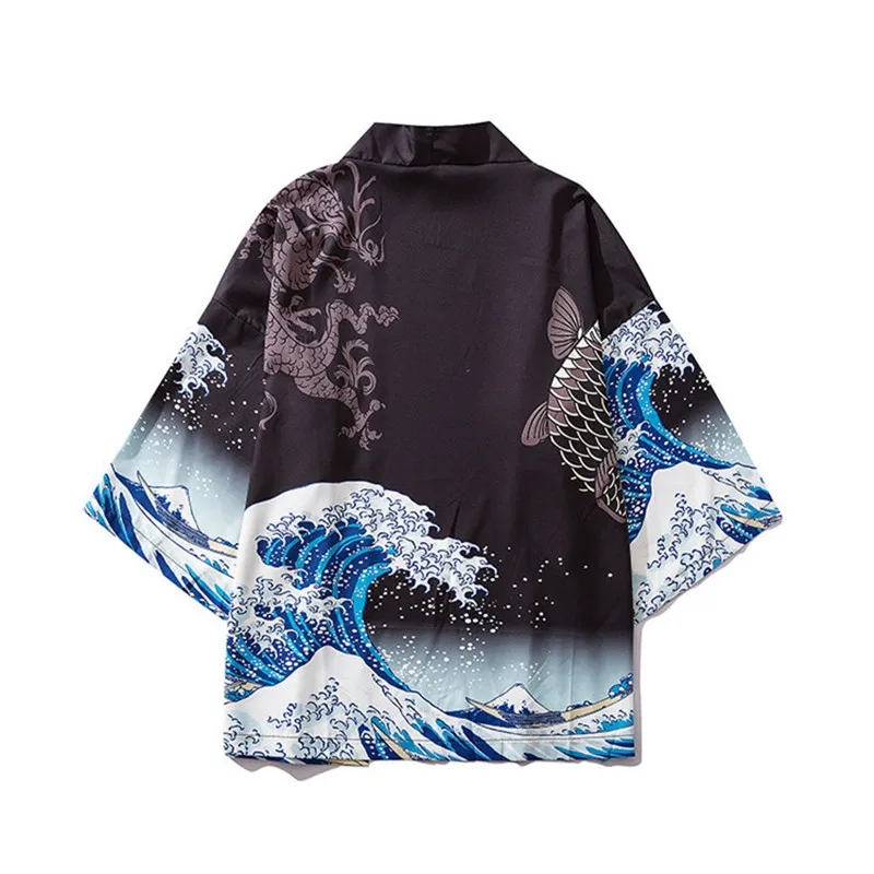 kimono haori traditionnel japonais pour enfant de 3 à 14 ans, cardigan à la mode, veste, cape, vêtements de plage kimono haori traditionnel japonais pour enfant de 3 à 14 ans, cardigan à la mode, veste, cape, vêtements de plage