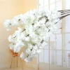 fleur de cerisier artificielle en soie, branche de fleur de cerisier, décoration d'arc de mariage, activité d'hôtel, salon, décoration de la maison