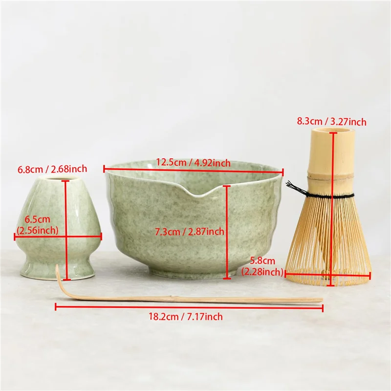 ensemble matcha abun 2x, service à thé japonais comprenant un bol matcha avec bec, un support matcha, une cuillère matcha en bambou et en bambou ensemble matcha abun 2x, service à thé japonais comprenant un bol matcha avec bec, un support matcha, une cuillère matcha en bambou et en bambou
