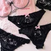 hello kitty sanrio femmes culottes sexy en forme de t pantalon confort respirabilité kawaii dessin animé fille sous vêtements ventre triangle pantalon