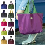 Sac à provisions de supermarché écologique, sac d’épicerie de voyage, pliable et réutilisable, étanche, à la mode, Wstring de proximité Sac à provisions de supermarché écologique, sac d’épicerie de voyage, pliable et réutilisable, étanche, à la mode, Wstring de proximité