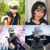 bandeau ninja rebel leaf naruto, protecteur de front, périphérique d'anime coslapaly