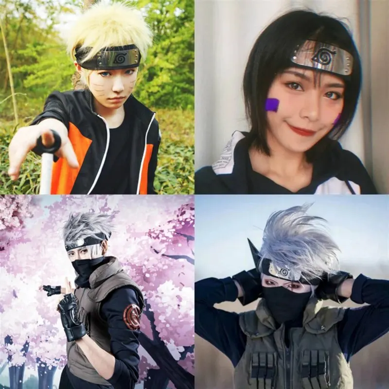 bandeau ninja rebel leaf naruto, protecteur de front, périphérique d'anime coslapaly bandeau ninja rebel leaf naruto, protecteur de front, périphérique d'anime coslapaly