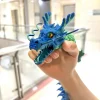 jouet articulé rotatif dragon imprimé en 3d, 60cm/23.6 pouces, décoration artisanale de bureau, cadeau pour enfants, décoration de bureau, maison, jouet de décompression