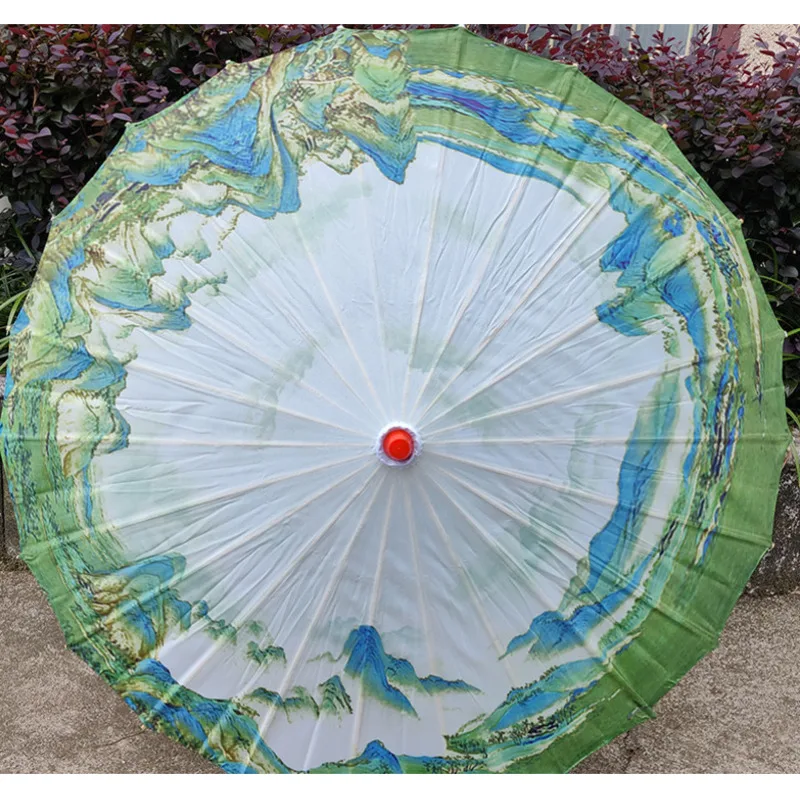 parapluie de voiture en papier à l'huile, résistant à la pluie, décoration de plafond, parapluie cheongsam, tissu en soie, parasol chinois parapluie de voiture en papier à l'huile, résistant à la pluie, décoration de plafond, parapluie cheongsam, tissu en soie, parasol chinois