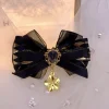 broches de nœud de ruban rétro pour femmes, épingles de bijoux de mariage, épingles de col, fleur, corsage, artisanat, mode