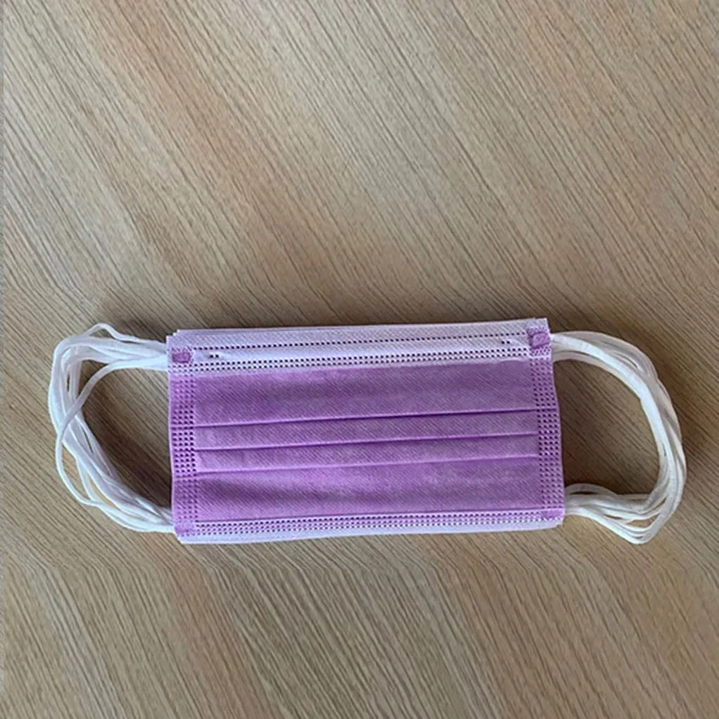 50 pièces femmes homme solide masque jetable masque 3ply boucle d'oreille anti pm2.5 masque 50 pièces femmes homme solide masque jetable masque 3ply boucle d'oreille anti pm2.5 masque