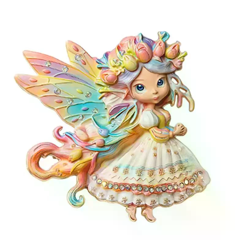 broches en alliage d'elfe papillon de rêve, 4 couleurs, jolie broche exquise pour fille, pour vêtements pour femmes, épingles de sac à dos, cadeaux broches en alliage d'elfe papillon de rêve, 4 couleurs, jolie broche exquise pour fille, pour vêtements pour femmes, épingles de sac à dos, cadeaux