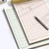 rice rick cahier de nettoyage de calligraphie avec caractères chinois, cahier en papier pour stylo dur, livre d'art pour étudiants, écriture à rainure, papeterie
