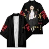 anime japonais haori japonais anime mikey kimono cape draken cosplay costume impression 3d cardigans ample haori cape haut