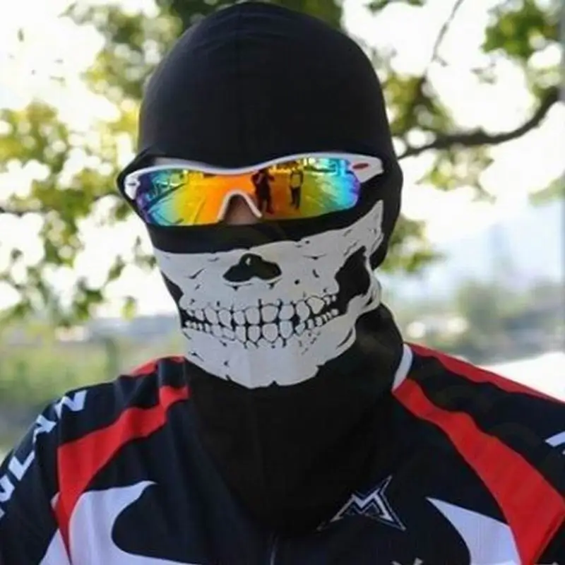 Masques de crâne Ride Ghost Skeleton Hap Cagoule à capuche Costume de cosplay ski cyclisme tactique Paintball armée moto masque complet Masques de crâne Ride Ghost Skeleton Hap Cagoule à capuche Costume de cosplay ski cyclisme tactique Paintball armée moto masque complet