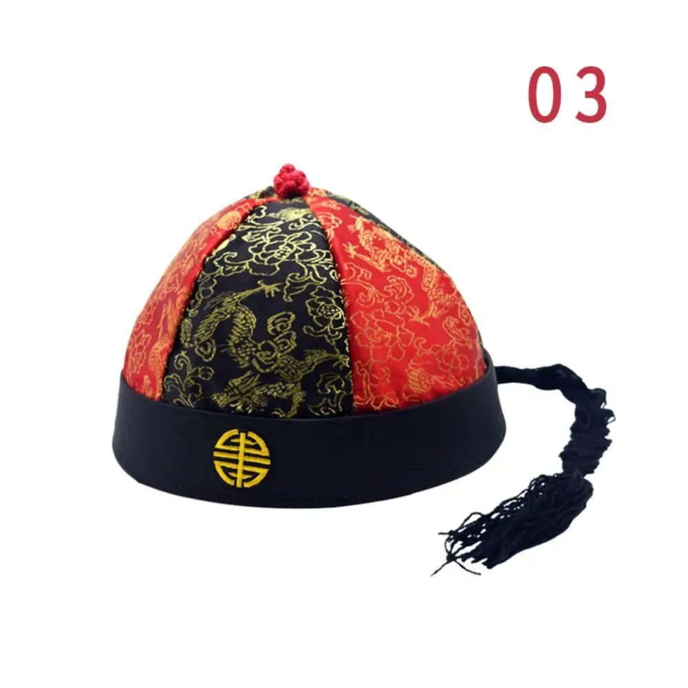 chapeau traditionnel de la ociastie des prairie chinois pour enfant, tenue de sauna, cosplay, costume d'opéra de pékin, casquette vintage de ix, chapeau de la ociastie qing pour homme chapeau traditionnel de la ociastie des prairie chinois pour enfant, tenue de sauna, cosplay, costume d'opéra de pékin, casquette vintage de ix, chapeau de la ociastie qing pour homme