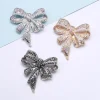 broches vintage à nœud papillon en perles et strass pour femmes, vêtements, manteau, corsage, accessoires, cadeaux