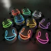 masque de cosplay d'anime japonais, invasion de grande hauteur, tenkuu shinpan, masques en pvc blanc, masque lumineux led, accessoires, mode