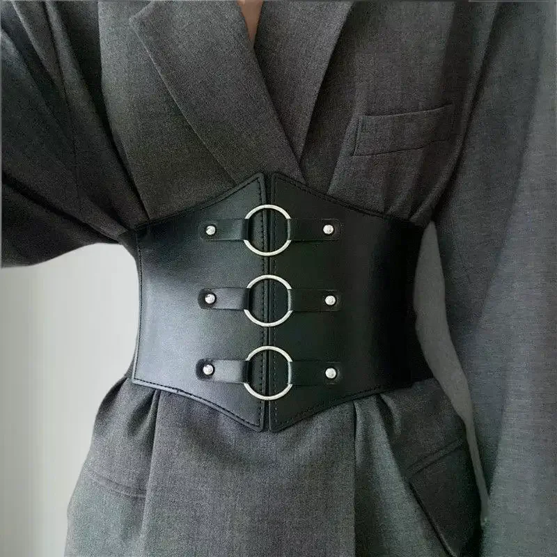 ceinture abdominale cintrée à la taille, large ceinture réglable pour femmes, chemise, jupe, accessoires de décoration ceinture abdominale cintrée à la taille, large ceinture réglable pour femmes, chemise, jupe, accessoires de décoration