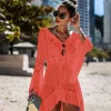 sexy couvrir bikini femmes maillot de bain couvrir plage maillot de bain vêtements de plage tricot maillots de bain maille robe de plage tunique robe