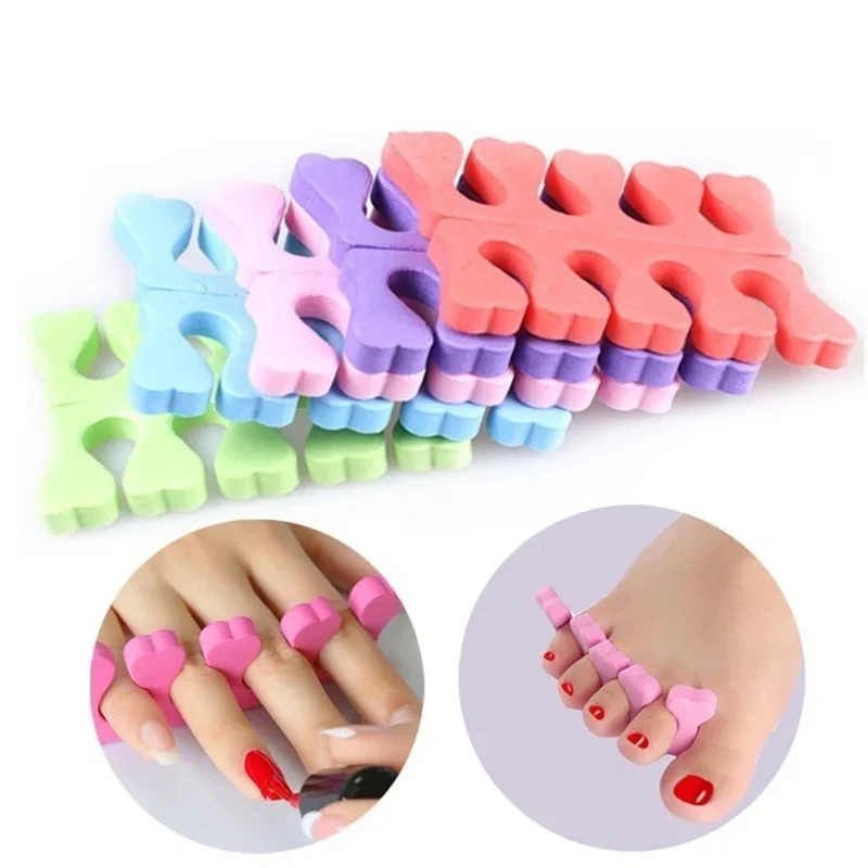 séparateur de doigts eva pour nail art, éponge multicolore, fournitures pour ongles, séparateur d'orteils, vernis à ongles, aide à la coloration, fournitures d'espacement des doigts séparateur de doigts eva pour nail art, éponge multicolore, fournitures pour ongles, séparateur d'orteils, vernis à ongles, aide à la coloration, fournitures d'espacement des doigts