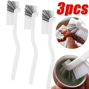 Brosse d’évier de Style japonais, brosse de nettoyage de tasse avec poignée longue, conception de coude, trou de queue, accessoires de nettoyage de crevasses muraux suspendus Brosse d’évier de Style japonais, brosse de nettoyage de tasse avec poignée longue, conception de coude, trou de queue, accessoires de nettoyage de crevasses muraux suspendus