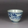 tasses en porcelaine antiques pour femme et homme de la dynastie qing, bel service à thé, service à thé bleu et blanc, bol à thé pour cérémonie du thé