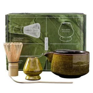 Ensemble de Matcha Japonais en Bambou Sûr, Fouet, Cuillère à Café, Ensembles d&rsquo;Nik, Magasin de Boissons, Outils de Fabrication de Thé, Accessoires, 4/7 Pièces