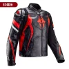agreidanmo veste de moto imperméable pour homme et femme, ensemble en cuir, coupe vent, pluie et automne, course chaude, trempée, hiver