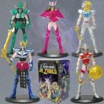 Figurine de dessin animé Phoenix Ikki Hyoga Seiya Shiryu, modèle d’armure debout, jouets pour enfants, boîte en PVC, décoration de Collection de bureau, 19CM Figurine de dessin animé Phoenix Ikki Hyoga Seiya Shiryu, modèle d’armure debout, jouets pour enfants, boîte en PVC, décoration de Collection de bureau, 19CM