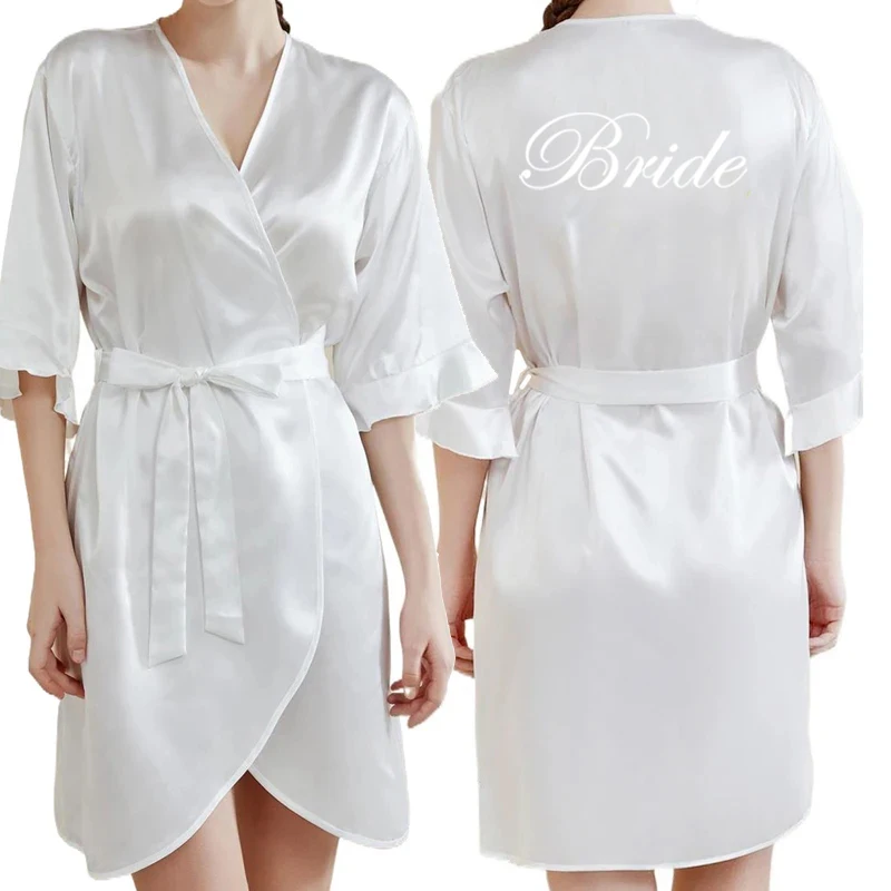 vert foncé satin équipe mariée robe de demoiselle d'honneur à volants mariage peignoir robe femmes dressing vêtements de nuit mère demoiselle d'honneur kimono vert foncé satin équipe mariée robe de demoiselle d'honneur à volants mariage peignoir robe femmes dressing vêtements de nuit mère demoiselle d'honneur kimono