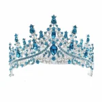 Épingle à cheveux, bijoux pour cheveux, couronnes baroques en cristal, couronne de princesse élégante de luxe, ornement brillant, couvre-chef de mariée Vintage, fête d’anniversaire Épingle à cheveux, bijoux pour cheveux, couronnes baroques en cristal, couronne de princesse élégante de luxe, ornement brillant, couvre-chef de mariée Vintage, fête d’anniversaire