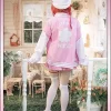 costume de cosplay sakura miko vtuber, manteau ample, haut et jupes, ensemble complet, tenues d'halloween, vêtements anime sur mesure