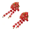 jolis glands gland ventilateur épingle à cheveux fleur sakura japonais kimono chapeaux fille cheveux accessoires tissu filles