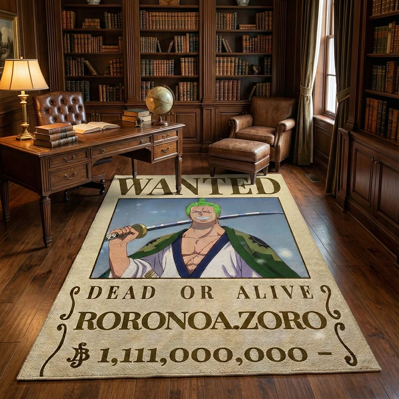 zoro wanted affiche conçu une pièce tapis chambre salon anti dérapant décoratif tapis de sol collection anniversaire cadeau tapis zoro wanted affiche conçu une pièce tapis chambre salon anti dérapant décoratif tapis de sol collection anniversaire cadeau tapis