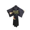 kibutsuji muzan cosplay costumes d'halloween pour femmes, kimetsu no yaiba anime uniformes, vêtements kimono, robes perruque pour carnaval