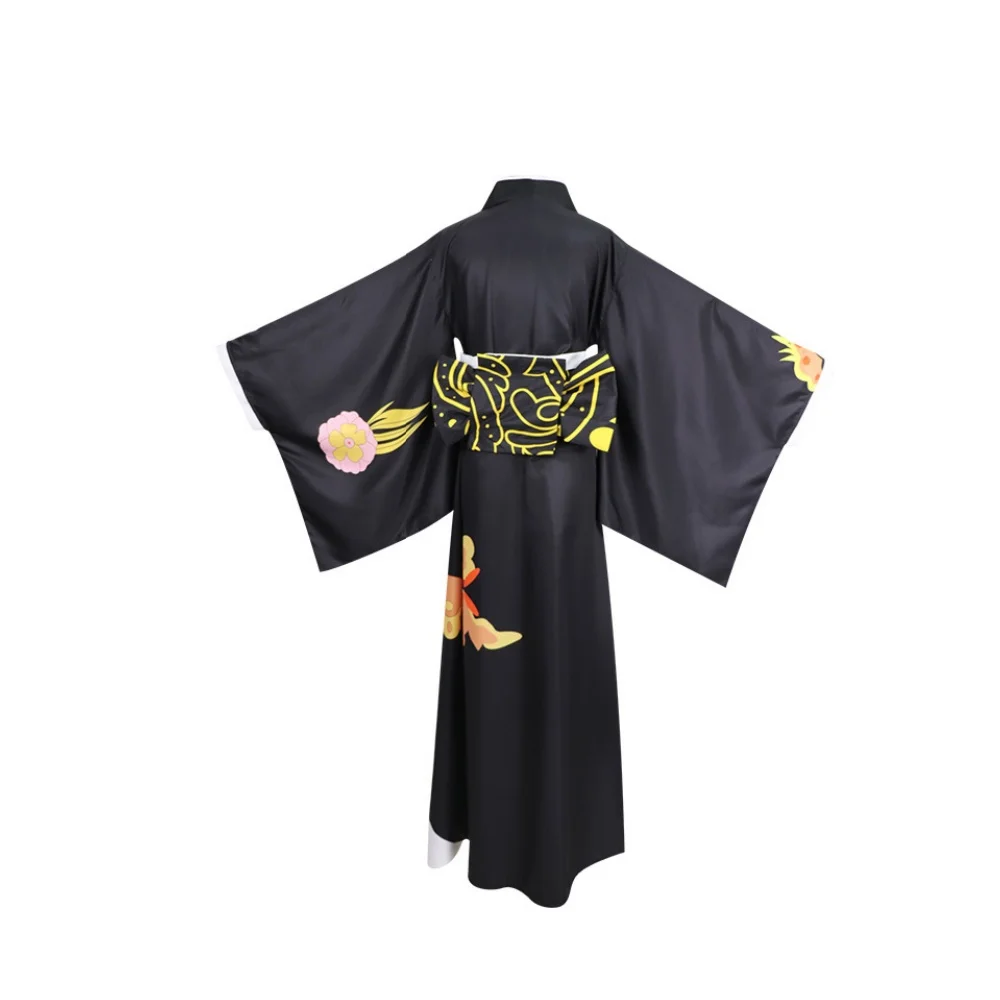 kibutsuji muzan cosplay costumes d'halloween pour femmes, kimetsu no yaiba anime uniformes, vêtements kimono, robes perruque pour carnaval kibutsuji muzan cosplay costumes d'halloween pour femmes, kimetsu no yaiba anime uniformes, vêtements kimono, robes perruque pour carnaval