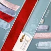 bandeau de sauna de style chinois vintage, coiffe de costume hanfu antique, bandeau de cheveux traditionnel, vêtements de sauna pour ulà cheveux en ruban unisexe