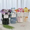Sanrio Kuromi Cinnamoroll MyMelody Pompompurin Hello Kitty Kawaii poupée de dessin animé Bouquet Anime fille mignon cadeau d&rsquo;anniversaire de Saint-Valentin