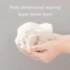 toilette japonais à friction, épurateur brosse à serviettes en polyester pour serviettes gommage douche,