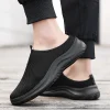 hommes pantoufles nouvel été respirant maison pantoufles d'intérieur hommes fond épais diapositives mode chaussures de marche hommes chanclas de hombre