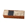 ensemble de cachet en bois pour journal intime, sceau de lettre et de numéro vopewriter, bricolage, 40 pièces, ensemble de timbres assortis