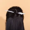 Épingle à cheveux chinoise douce, anciers de diversification simple, pince à cheveux blanche, amour entre nickel é, style sûr, coiffure hanfu, outils pour cheveux