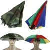 chapeau de parapluie pliable pour l'extérieur, anti pluie, anti soleil, vêtements de sauna, bonnet solaire, pêche, golf, cyclisme, randonnée, camping, ombrage