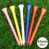 tees de golf en bois, 100 pièces, couleurs mélangées, fournitures en bois, accessoires