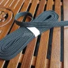 cordon en soie épaisse ito sageo bleu profond noir marron pour l'épée katana tachi wakizashi du japon saya