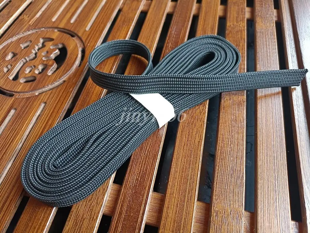 cordon en soie épaisse ito sageo bleu profond noir marron pour l'épée katana tachi wakizashi du japon saya cordon en soie épaisse ito sageo bleu profond noir marron pour l'épée katana tachi wakizashi du japon saya
