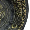 coton broderie arabe hommes chapeau musulman chapeau de prière islamique musulman turban homme hijab bonnet saoudien islam casquettes juives